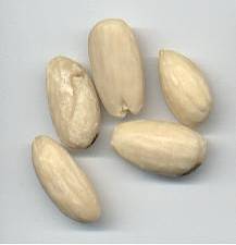 Prunus dulcis: Sweet almonds