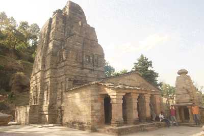 Main Temple Surya Mandir (Hindu Sun Temple Complex) in Katarmal near Almora (Uttaranchal, North India)
