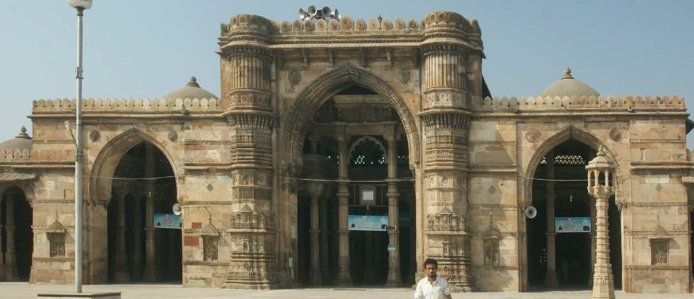 Main Friday Mosque (Jami Masjid), Ahmedabad, Gujarat (India)