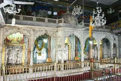 Inside Durgiana Mandir Temple in Amritsar, Punjab (India)