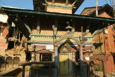 Bhimsen Mandir Newar-Hindu-Tempel in Bandipur (Nepal/Hills Region)
