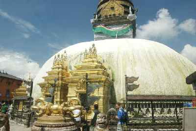 Swayambhu Nath (Monkey Temple) in Kathmandu, Nepal
