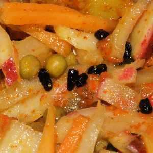 Newari Food (Nepal): Achar (fermented vegatable salad) 