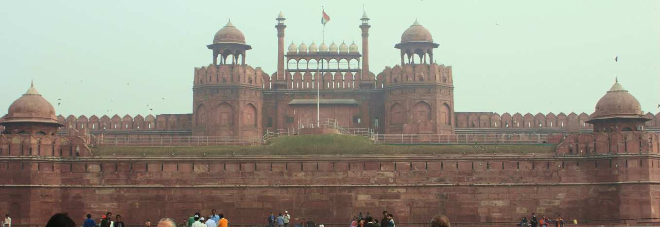 Lal Kila, the Red Fort of Old Delhi, India