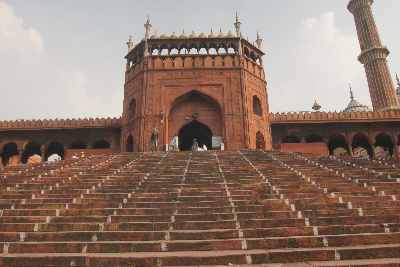 Jama Masjid Southern (Bab Abd al-Ghafur), Old Delhi, India 