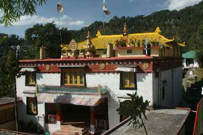 Tsechokling Gompa Monastery at McLeod Ganj (Dharamsala), Himachal Pradesh (India)