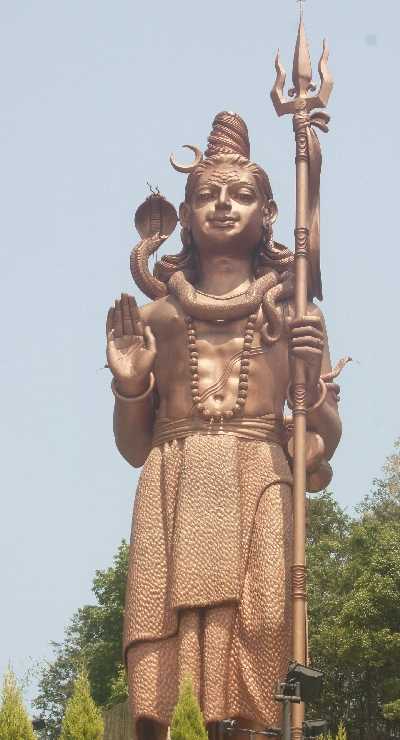 Kailashnath Mahadev Shiva statue in Sangam, Kathmandu Velley, Nepal