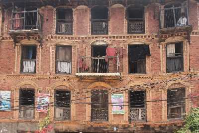 Newari residence house in Dhulikhel, Kathmandu Valley, Nepal