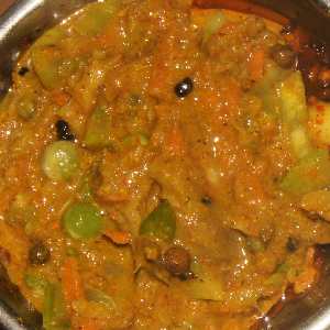 Nepali/Newari Food: Achar (spicy vegetable salad) 