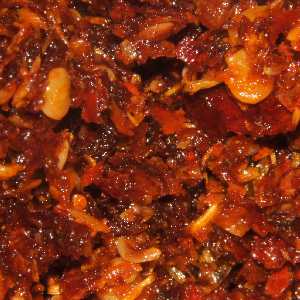 Sri Lankan Food: Sweet-fiery chili paste