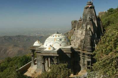 Jain Temple Neminath Mandir, at Girnar Hill, near Junagadh, Gujarat (India)