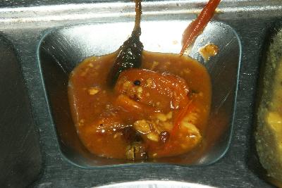 Indian Food: Spicy tomato chutney