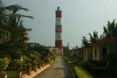 Leuchtturm in Gopalpur (Indien/Zentralindien/Orissa)