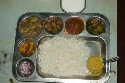 Indian Food: Odhisha Thali