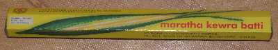 Kwra-scented incense sticks from India