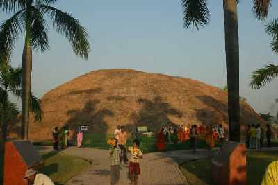 Ramabhar-Stupa, Kushinagar near Gorakhpur, Uttar Pradesh (India)