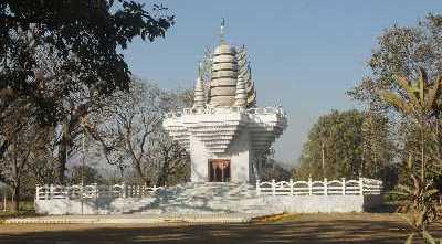 Ibudhou Pakhangbagi Shanglen Meitei Hindu temple in Imphal, Manipur (Northeast India)