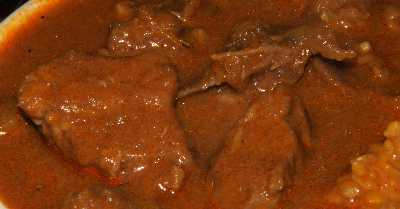 Manipuri/Indian Food: Beef Curry 