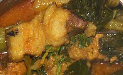 Indian / Manipuri Food: Pork Curry 