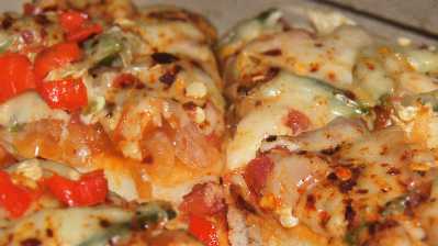 Indian Junk Food: Pizza with Manipuri Umorok Chili