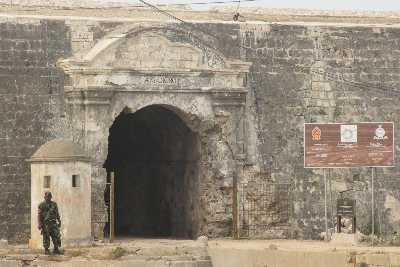 Gate for Dutch Fort in Yalppanam (Jaffna), Northern Province, Sri Lanka