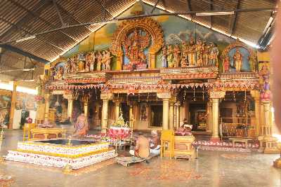 Sanctum in Shakti Temple in Yalppanam (Jaffna), Northern Province, Sri Lanka