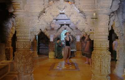 Sri Jadaprabhuji ka Mandir Jain Temple in Jaisalmer fort, Rajasthan (India)