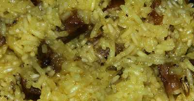 North West Indian Food: Sweet Pullao