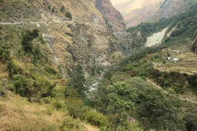 Kali Gandaki gorge between Dana and Ghasa, Nepal