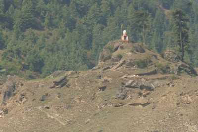 Temple near Jumla, Karnali Highway (Himalaya, Western Nepal)