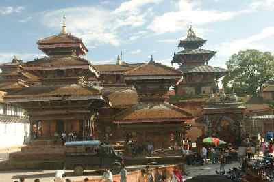 Durbar Square in Kathmandu (Nepal)