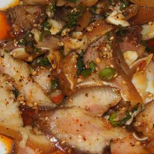 Chinese food: Langbian Zhu-er duo, marinated cold pig's ears