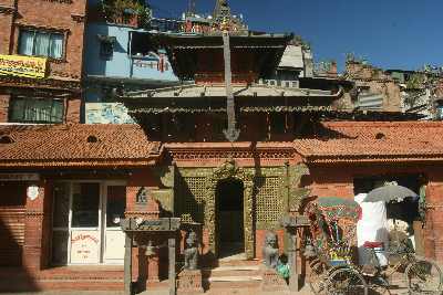 Newar-style Nateshwar Mandir Shiva Temple, Thaihiti Tole, Kathmandu