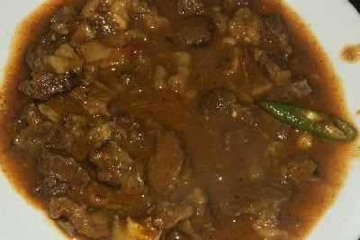 Indian Food: Beef curry (Kerala)