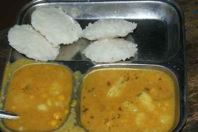 Indian Food: Iddli in Konark