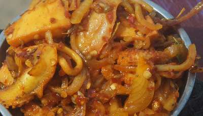 Sri Lankan Food: Cuttlefish Curry