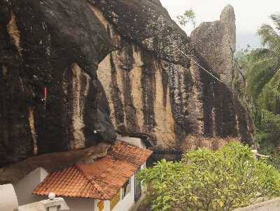 Cave Temples in Aluviharaya Buddhist Monastery near Matale, Sri Lanka