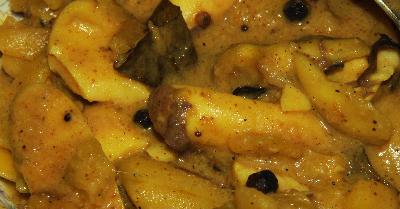 Sri Lankan/Tamil food: Curry from young Jackfruit