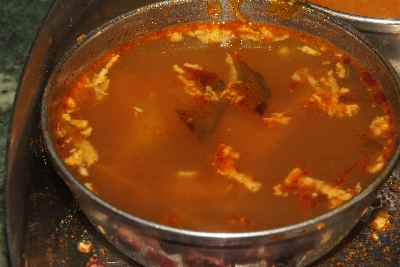 Indian Food: Karnataka Meals component: Rasam aka Tili-Saru