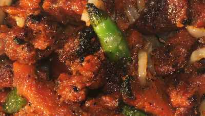 Indian Muslim Food: Pan-fried Kabab 