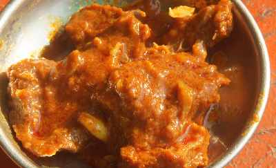 Indian Muslim Food: Beef curry 