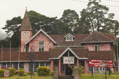 General Post Office in Nuwara Eliya (Nurelia, Nuvarelia), Hill Country, Sri Lanka