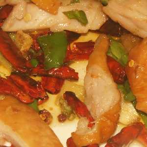 Chinese Food: Gan-bian Fei-chang (dry-fried pork intestine)