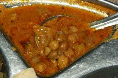 Gujarati chickpeas