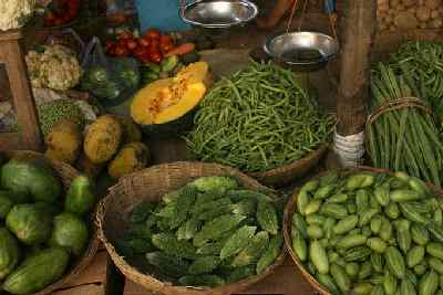 Vegetable Market in Puri (Orissa)