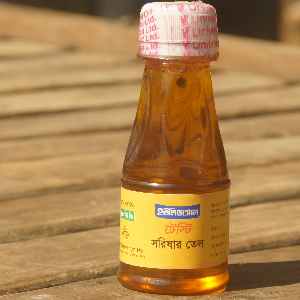 Bengali/Bangladeshi Food: Pungent mustard seed oil (Grade Virgin, shorishar tel) 