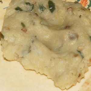 Bengali/Bangladeshi Food: Kochu Bhotta (Mashed taro tubers) 