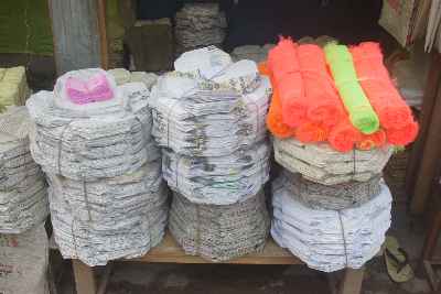 Recycled paper in Rajshahi, Bangladesh