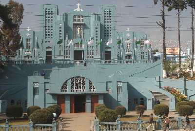 Catholic cathedral in Shillong, Meghalaya, India