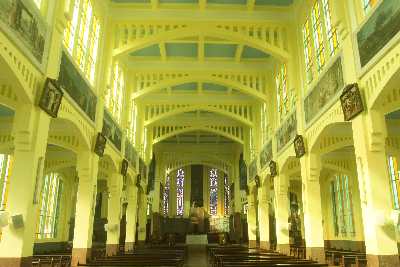 Catholic cathedral in Shillong, Meghalaya, India
